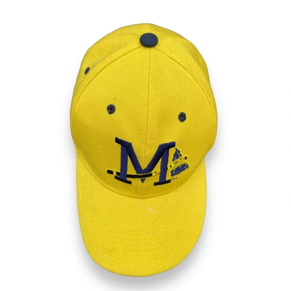 Mississippi Braves Rare Limited Edition Stadium‎ Giveaway Yellow Hat Strapback